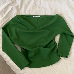 Zara Asymmetrical blouse 👚